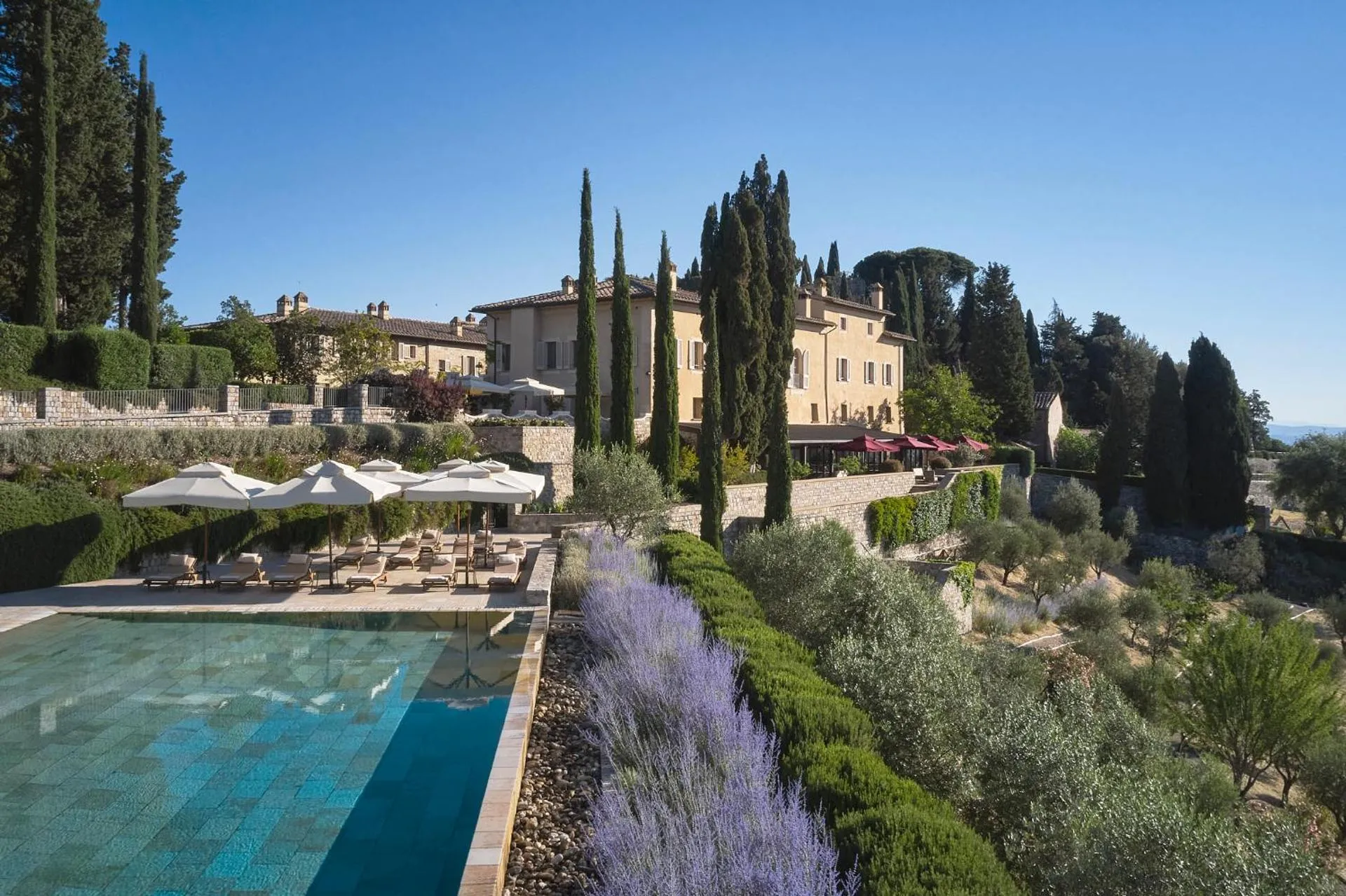 Rosewood Castiglion del Bosco, a dog friendly hotel in Tuscany, Italy